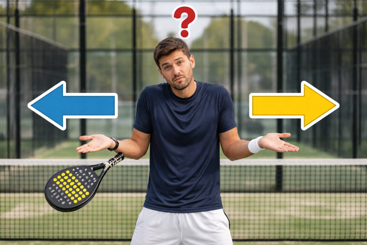 Gauche ou droite au padel : comment les statistiques peuvent booster votre performance ?